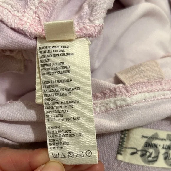 We The Free flare pants cotton bohemian chic Soft Pink Apparel - Picture 15 of 16